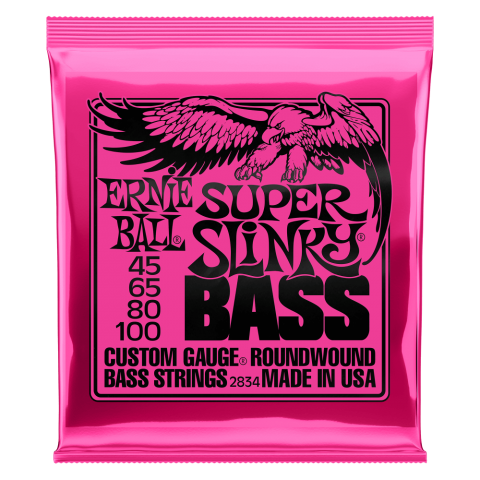Ernie Ball Nickel Wound Electric Bass Strings 2834 (45-100)